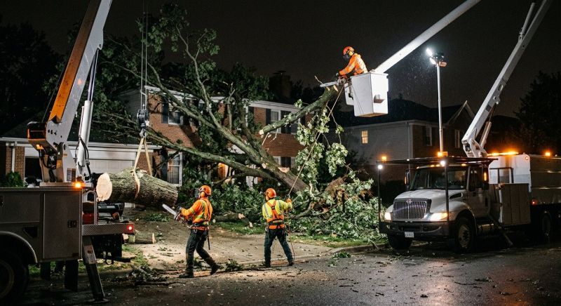 Fallen Tree Removal in Bucks County, PA