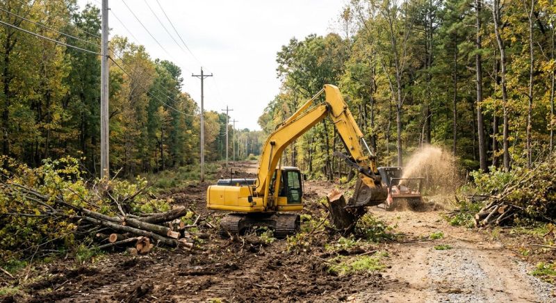Land Clearing in Gwinnett County, GA